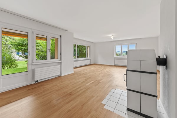 Helle 1.5-Zimmer-Gartenwohnung mit ansprechendem Grundriss in Rotmonten 2