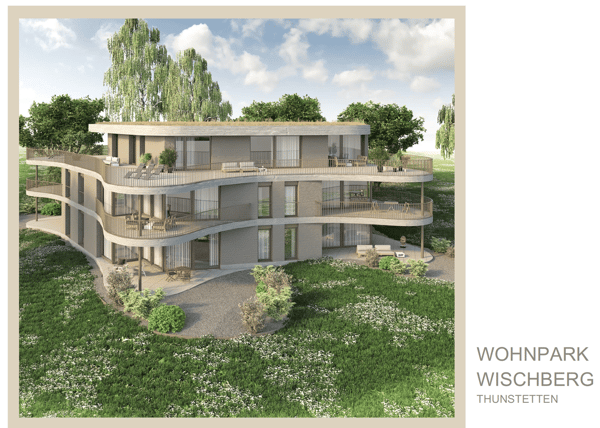 Moderne 1.5-Zimmer-Wohnung (Erstbezug) in ruhiger Lage in Thunstetten WHG C2.2 1