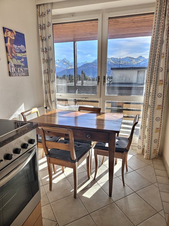 Crans Montana - Magnifique appartement 1.5 pièces avec vue 9