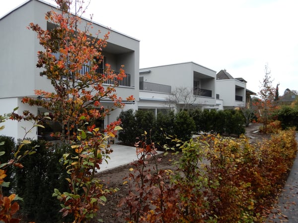 Moderne 1-Zimmer-Parterre-Wohnung mit Gartenterrasse