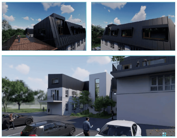 Promotion Les TILLEULS en PPE Magnifique appartement de 1 pièces dans un immeuble neuf en attique 2