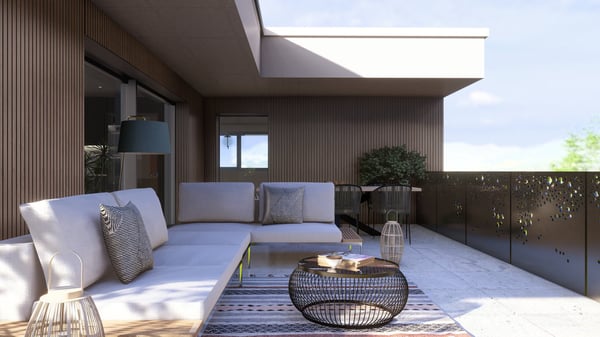 Luxuriöse, exklusive 1.5-Zimmer-Dachwohnung in Murten - Blick über die Dächer von Murten 10