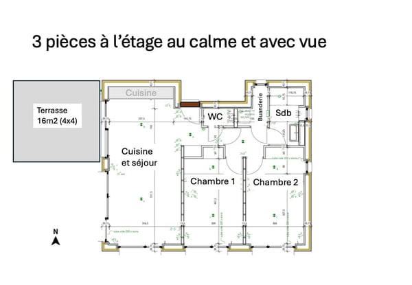 Magnifique appartement neuf de 1.5 pièces avec terrasse et vue à Lausanne-Chailly 10