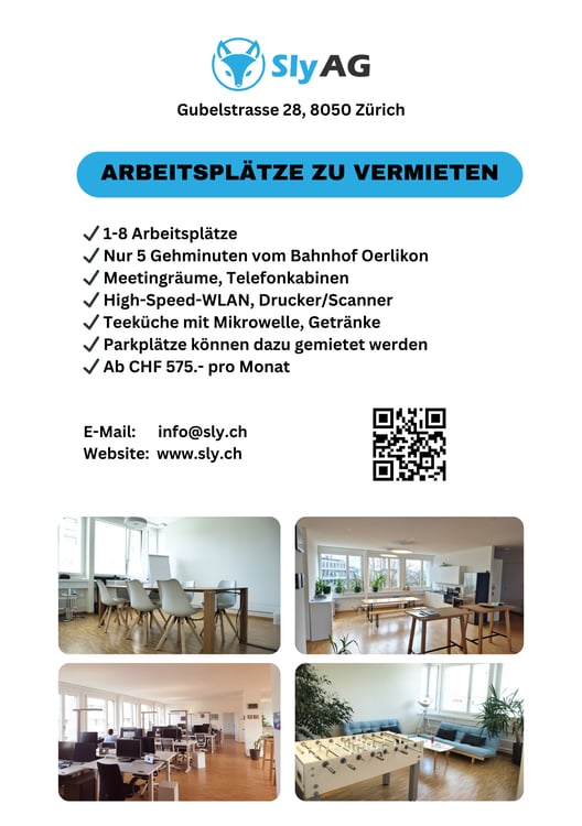 Büro im Zentrum von Zürich-Oerlikon 1