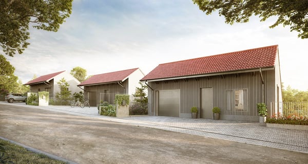 Freistehende Einfamilienhäuser an sonniger Südhanglage 1