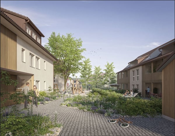 Letzte herrliche helle 1.5 Zimmer Neubau Wohnung im Obergeschoss,  in 6 Familien-Haus (C3) 4