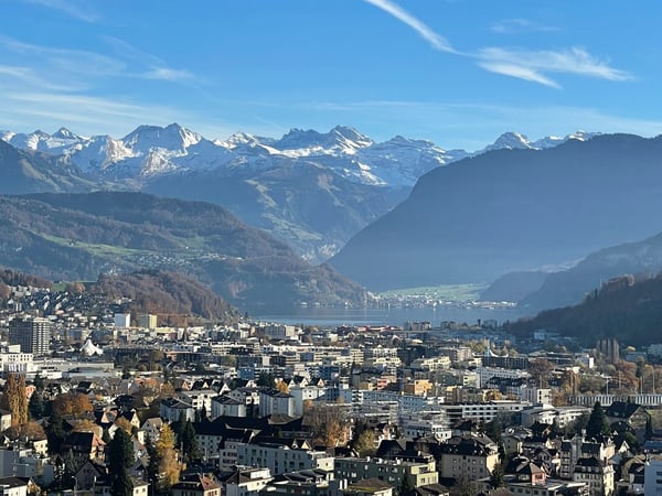 1 1/2 Zimmer Eigentumswohnung mit einmaliger See- und Bergsicht 1