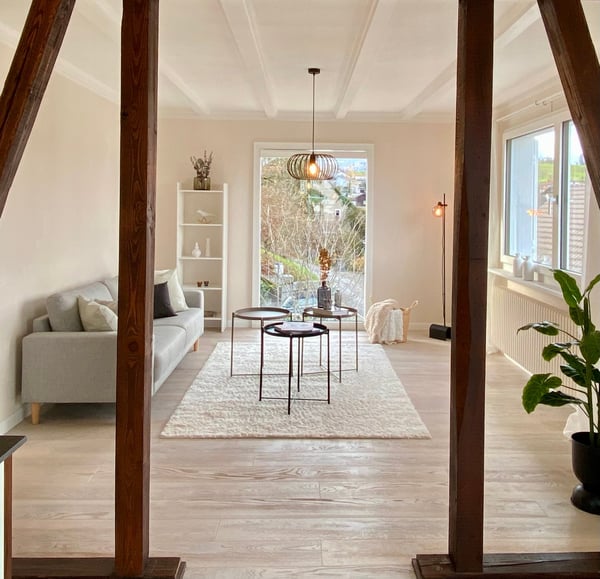 Charmantes 1.5-Zimmer-Einfamilienhaus mit Aussicht in Lampenberg zu vermieten 7