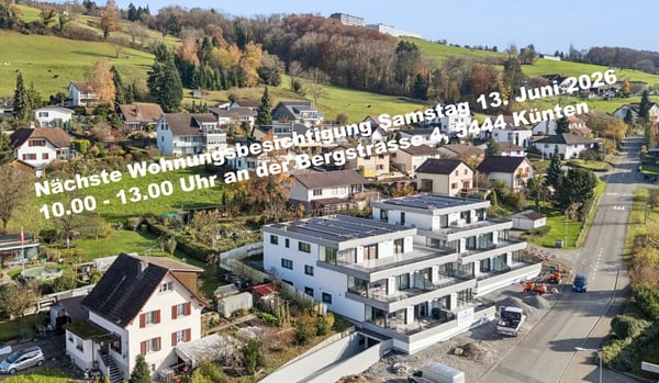 2.5 - 4.5 Zimmer-Terrassenwohnungen in Künten ab     CHF 905'000.00 1