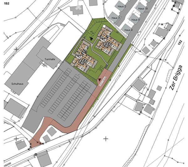 Tiefgaragenplatz im Neubau MFH «Mili» in Mörel 2