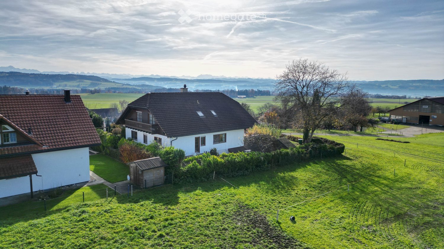 Immobilie in Sonterswil - Freistehendes 6.5 Zimmer Einfamilienhaus an unverbaubarer Lage – direkt an der Landwirtschaftszone - Bild 4