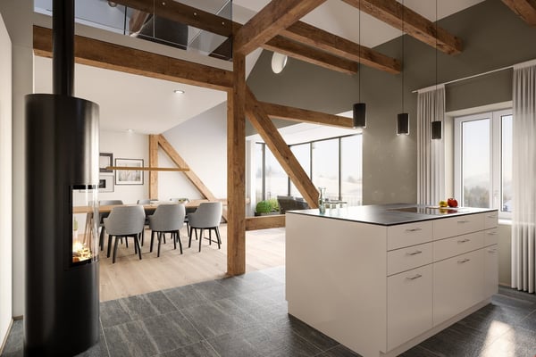 5.5 Zimmer Dachwohnung Maisonette 2