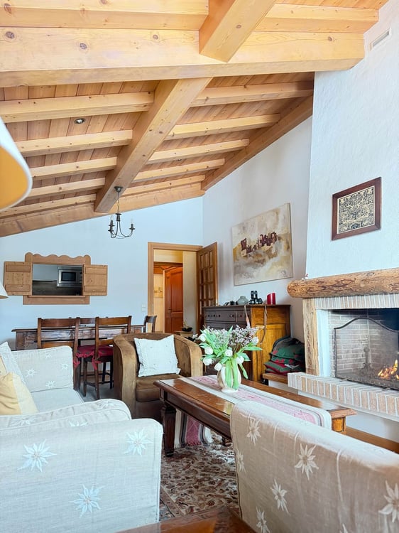 Charmant appartement de 5 pièces avec vue panoramique à Megève-Rochebrune 2