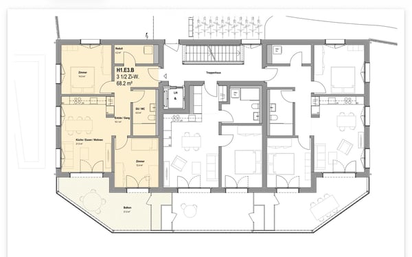 Erstbezug: Neue 2.5, 3.5, 4.5, 5,5-Zi-Wohnungen mit Terrasse/Balkon mit freier Aussicht in Eggenwil 19