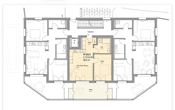 Erstbezug: Neue 2.5, 3.5, 4.5, 5,5-Zi-Wohnungen mit Terrasse/Balkon mit freier Aussicht in Eggenwil 20