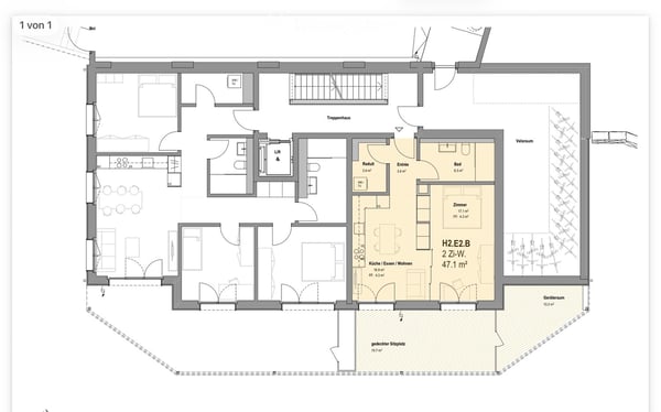 Erstbezug: Neue 2.5, 3.5, 4.5, 5,5-Zi-Wohnungen mit Terrasse/Balkon mit freier Aussicht in Eggenwil 24