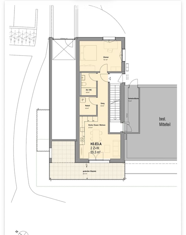 Erstbezug: Neue 2.5, 3.5, 4.5, 5,5-Zi-Wohnungen mit Terrasse/Balkon mit freier Aussicht in Eggenwil 25