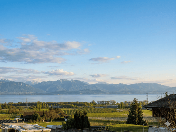 Rare opportunité à Aubonne – Parcelle avec vue lac et permis de construire en force 1