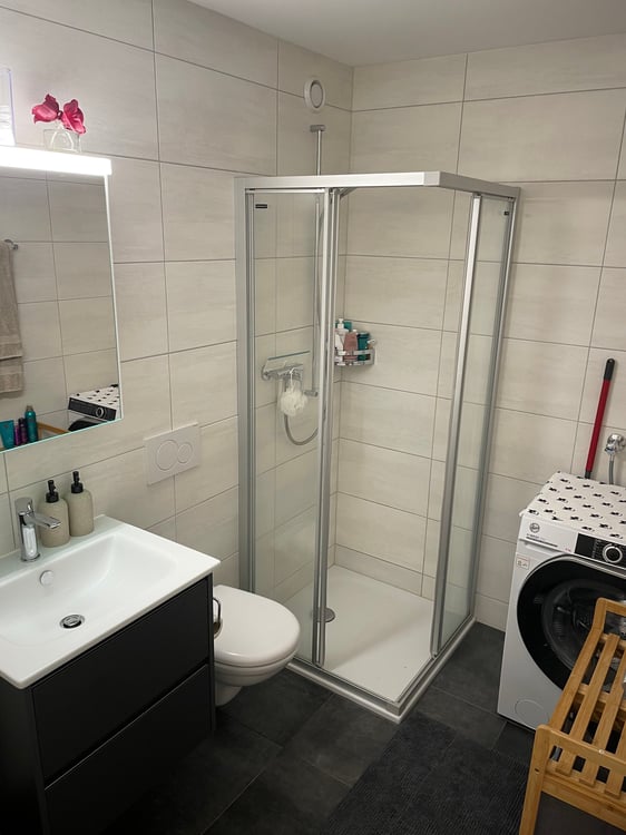 Studio meublé moderne avec balcon à Lausanne – Rte Plaines-du-Loup 4