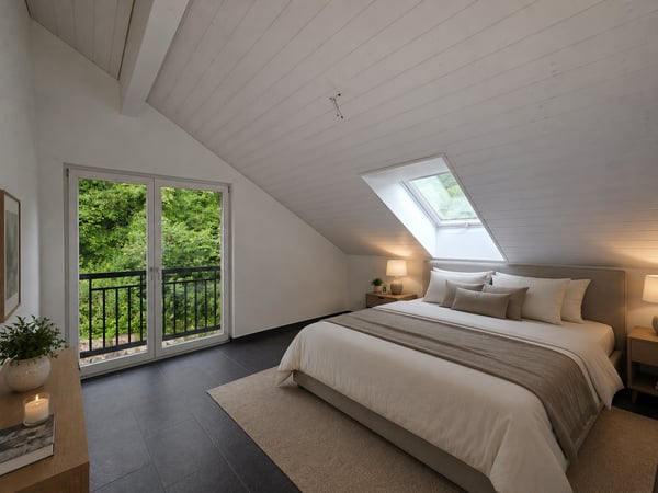 Grosse 4.5-Zimmer-Dachwohnung an ruhiger Lage in Mellikon 4
