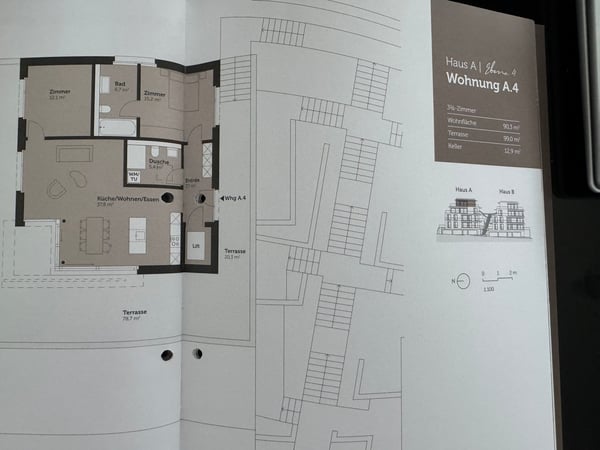 Luxuriöse Attikawohnung in Bestlage mit 100qm Panorama Terrasse und Lift direkt in die Wohnung 20