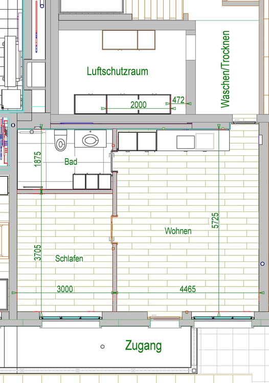 Helle 2 Zimmer-Wohnung im Erdgeschoss in Züberwangen 8