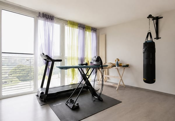 Maison mitoyenne triplex moderne à La Chaux-de-Fonds – 6 pièces avec garage et belle vue 9