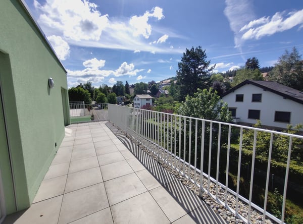 Magnifique attique de 6.5 pièces neuf avec terrasse et vue panoramique avec ascenseur privatif 16
