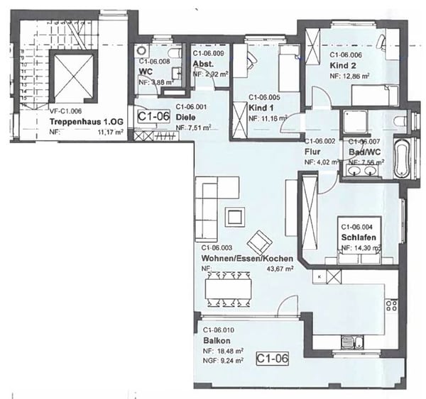 Moderne 4-Zimmer-Mietwohnung im Neubau – Jestetten, sofort verfügbar 17