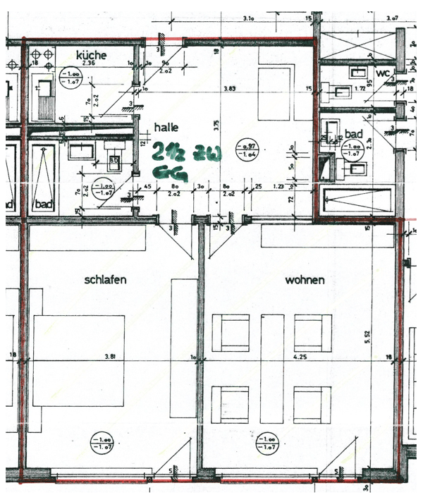Grosszügige 2½-Zimmer-Zweitwohnung mit Gartensitzplatz im Süden 8