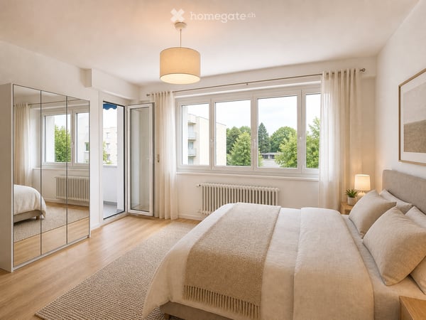 Grand appartement 4 pièces lumineux avec balcon à Lausanne 3