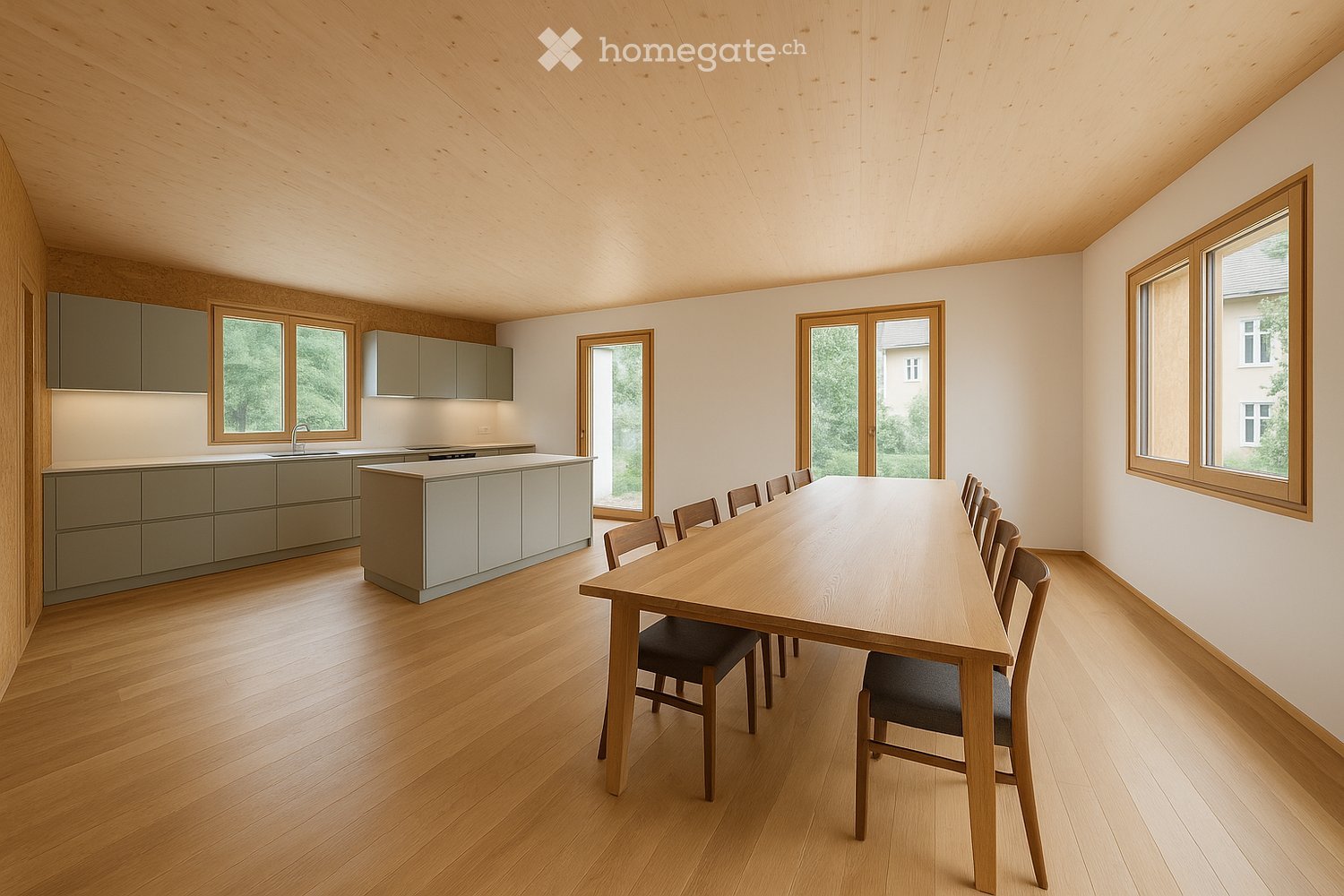 Immobilie in Siblingen - Neubau 7.5-Zimmer-Einfamilienhaus oder 2.5 und 4.5 Zweifamilienhaus in ruhiger Lage von Siblingen - Bild 9