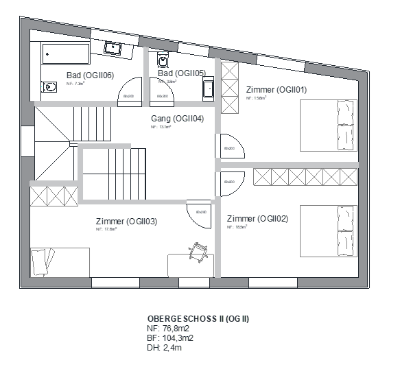 Neubau 7.5-Zimmer-Einfamilienhaus oder 2.5 und 4.5 Zweifamilienhaus in ruhiger Lage von Siblingen 15