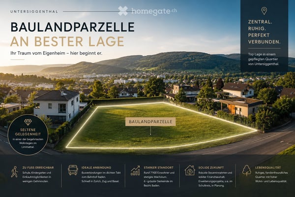 Bauland an begehrter Wohnlage in Untersiggenthal 2