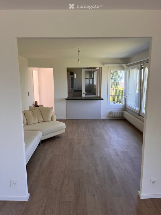 Dans la nature, appartement rénové à neuf, belle vue, 2 terrasses, jardin, hauts de Montreux 8