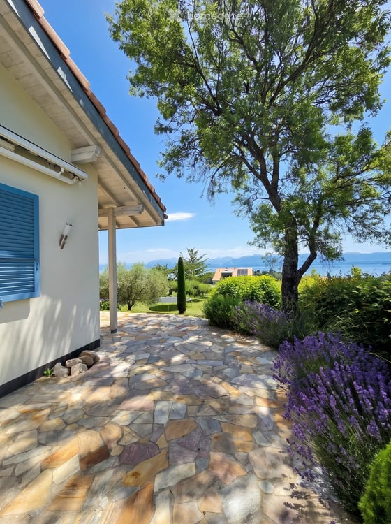 Villa individuelle, situation exceptionnelle, vue dégagée sur le Léman et les Alpes 2