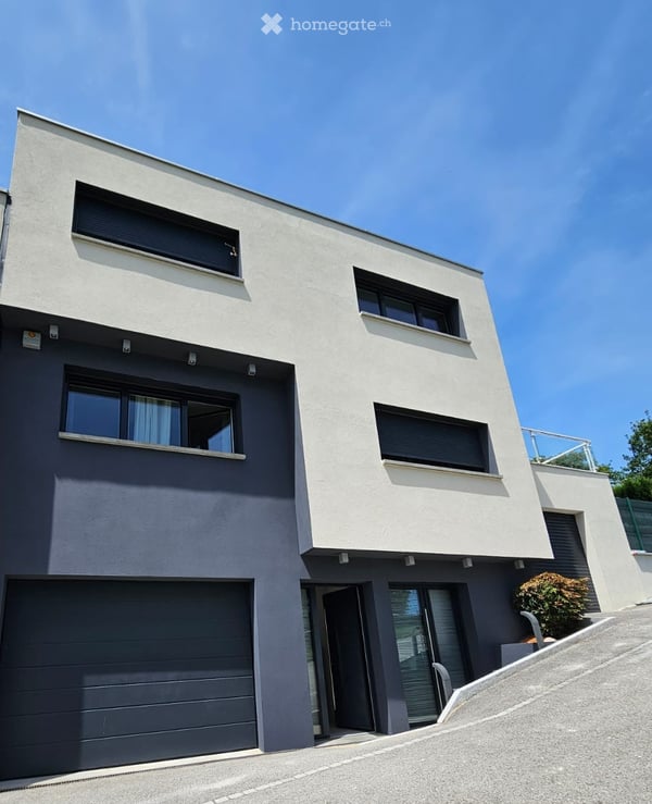 TRES BELLE MAISON MODERNE 170m2 AVEC JARDIN ET STUDIO INDEPENDANT, PROCHE GENEVE 19