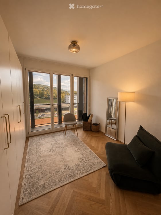 Moderne 3.5-Zimmer-Wohnung mit Balkon und herrlicher Aussicht in Stettlen 10