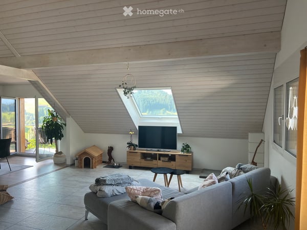 Charmante 3.5-Zimmer-Dachwohnung mit Bergblick in Goldiwil (Thun) mit späterer Kaufoption 5