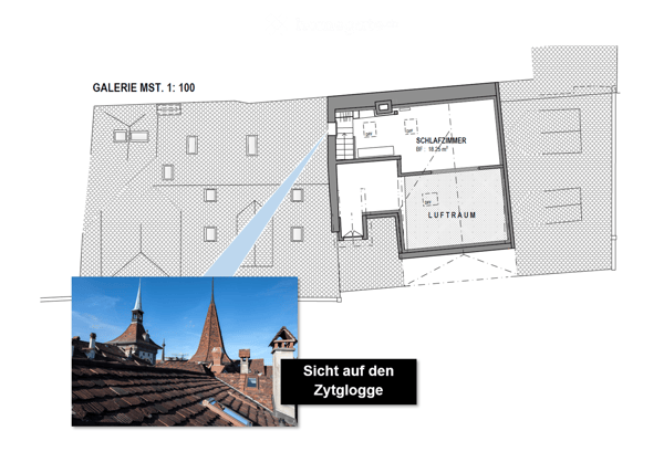 Luxuriöse Altstadt-Dachwohnung mit Münsterblick | 2023 neu 11