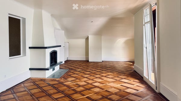 Besondere 4-Zimmer-Wohnung mit Geschichte, Seeblick und eigenem Badeplatz in Gunten 5