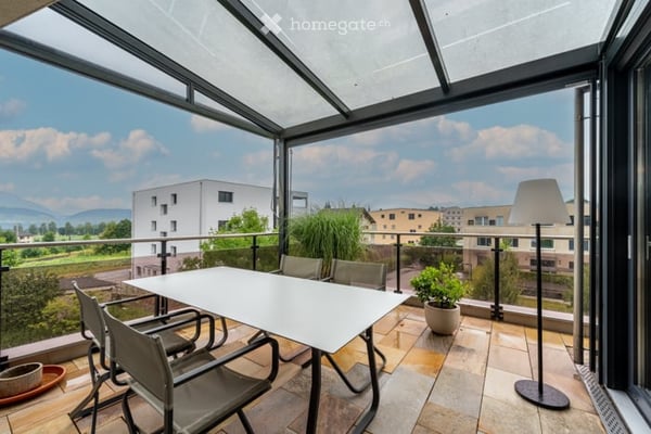Grosszügige 5.5-Zimmer-Dachwohnung mit Panoramablick in Eschenbach LU 10