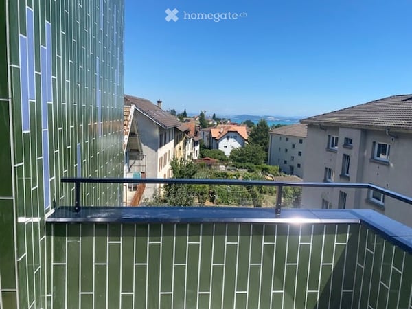 Appartements neufs de 2.5 pièces avec deux balcons à Peseux/NE, parking inclus. 20
