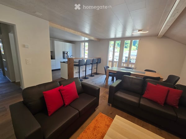 Möblierte 5.5-Zimmer-Wohnung in Goldswil b. Interlaken – Sofort verfügbar! 1