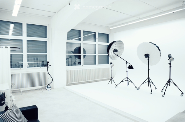 Bezugsbereites Tageslicht-Fotostudio mit Hohlkehle 5
