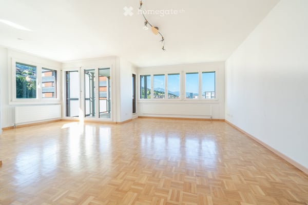 Zentral gelegene Wohnung mit Weitsicht 1
