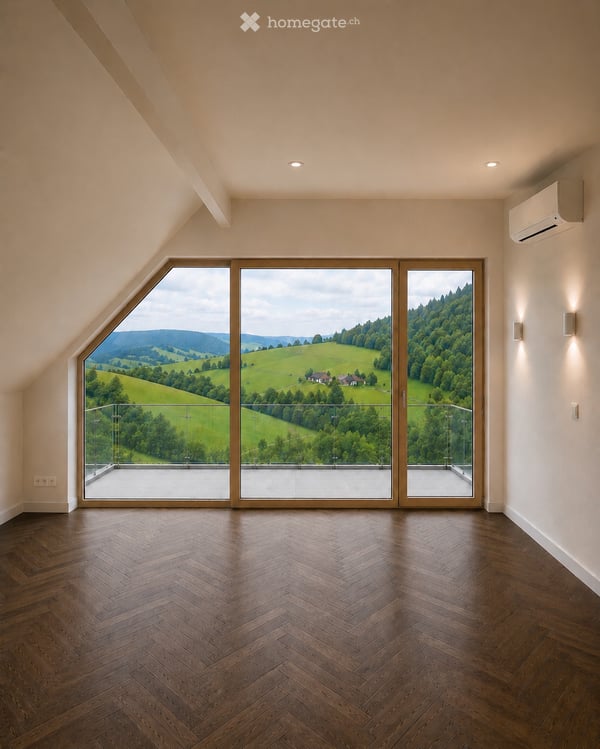 Klimatisierte Attikawohnung 102m2 - mit unverbaubarer Aussicht 4