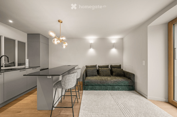 Superbe studio meublé de standing avec jardin, terrasse, grande cave et grand parking intérieur 7