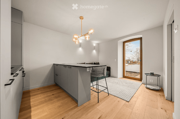 Superbe studio meublé de standing avec jardin, terrasse, grande cave et grand parking intérieur 5