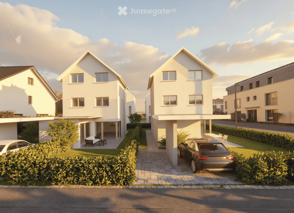 Modernes 6.5-Zimmer-Einfamilienhaus in Biel-Benken BL – Neubau ab sofort verfügbar 3